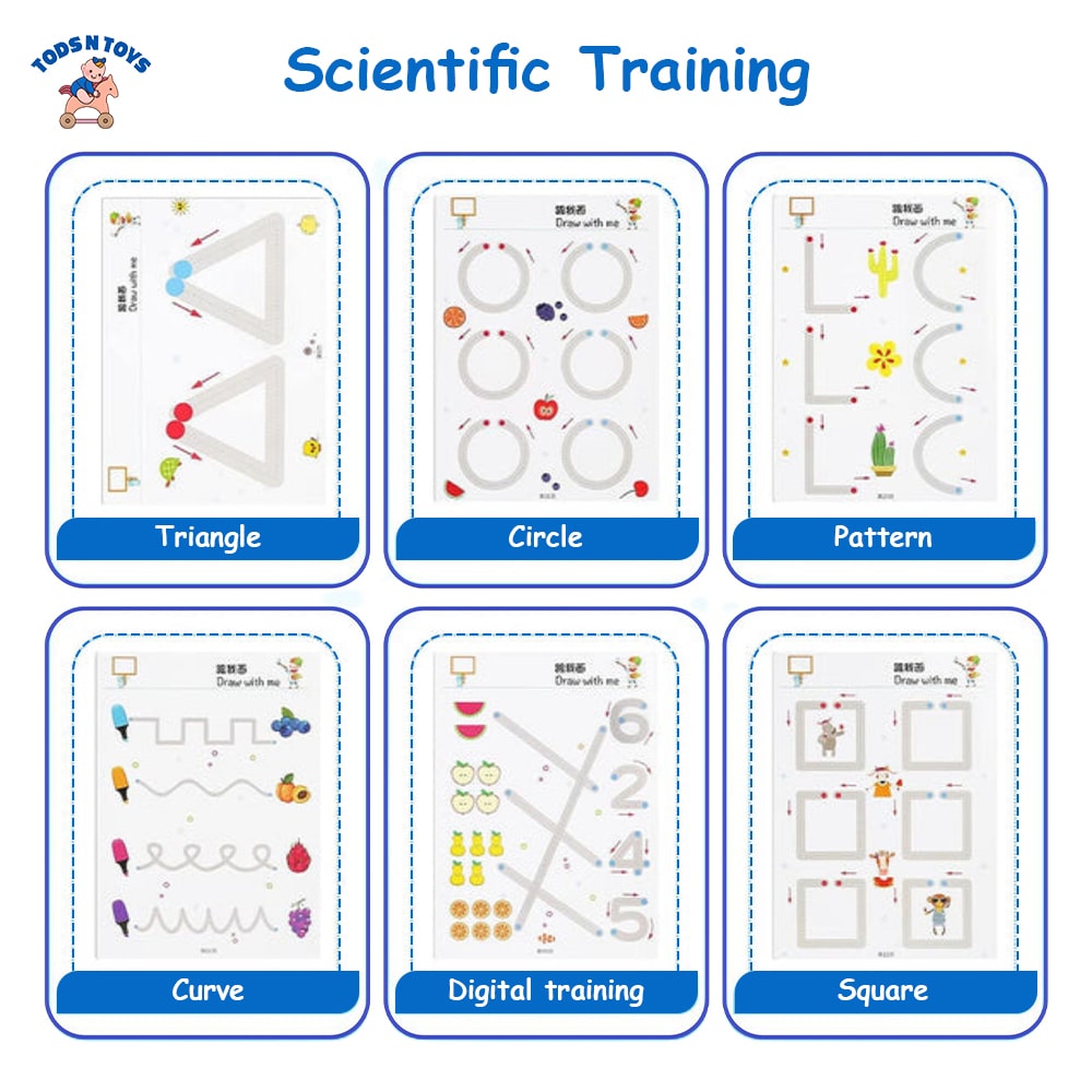 Reusable Learning Tracing Book (64 Pages)