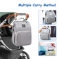 Premium Baby Diaper Bag + Diaper Station+ Mosquito Net + Extra Pouch