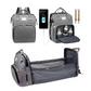 Premium Baby Diaper Bag + Diaper Station+ Mosquito Net + Extra Pouch